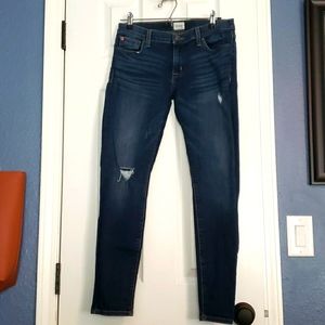Hudson Krista Ankle Super Skinny Jeans distressed